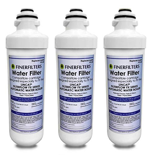 Finerfilters FC04 Wasserfilter, kompatibel mit allen LINCAT FilterFlow FX Heizkesseln (3 Stück) von Finerfilters