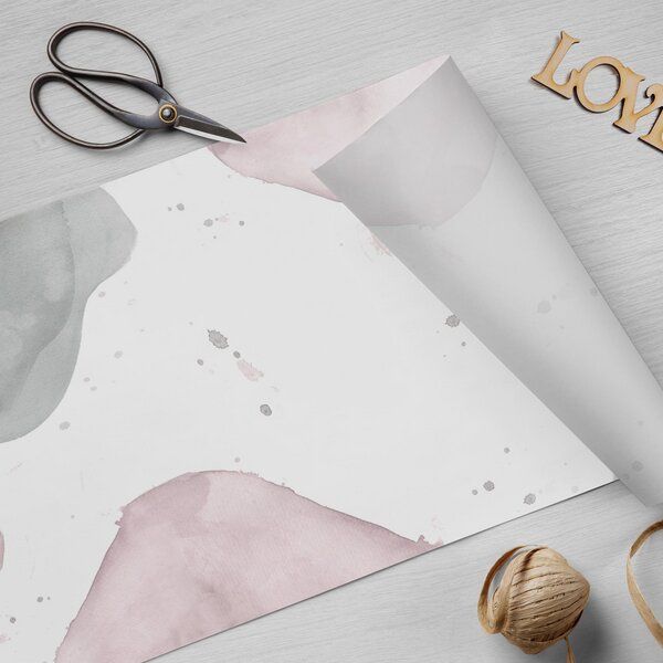 Fines Papeterie 10m Seidenpapier BUBBLES * handgezeichnet * auf Rolle * Geschenkpapier von Fines Papeterie