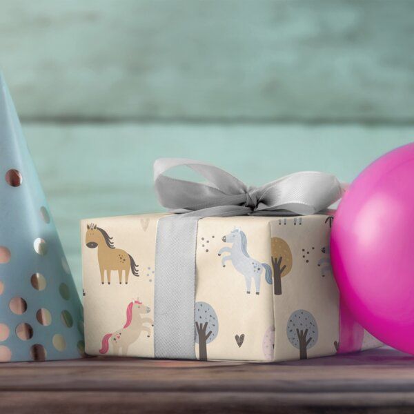 Fines Papeterie 3m Geschenkpapier für Kinder * auf Rolle * 300x47 cm * verschiedene Motive * von Fines Papeterie