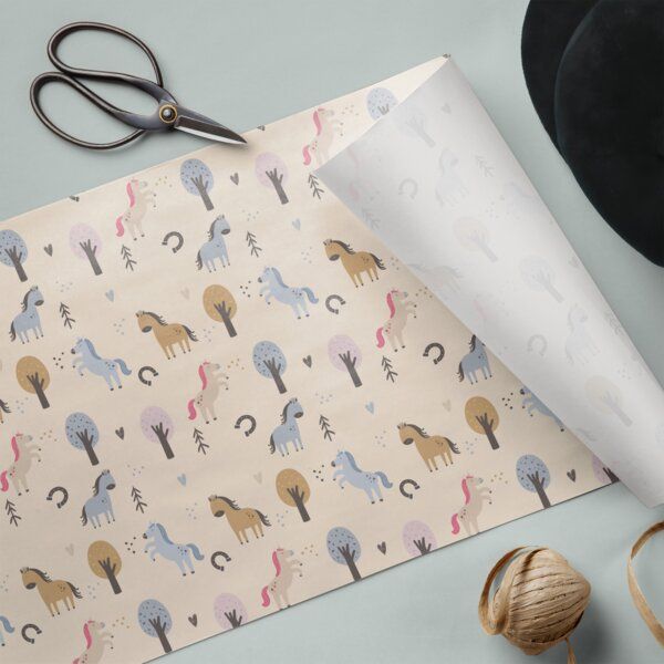 Fines Papeterie 3m Geschenkpapier für Kinder * auf Rolle * 300x47 cm * verschiedene Motive * von Fines Papeterie