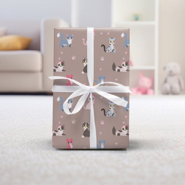 Fines Papeterie 3m Geschenkpapier für Kinder * auf Rolle * 300x47 cm * verschiedene Motive * von Fines Papeterie