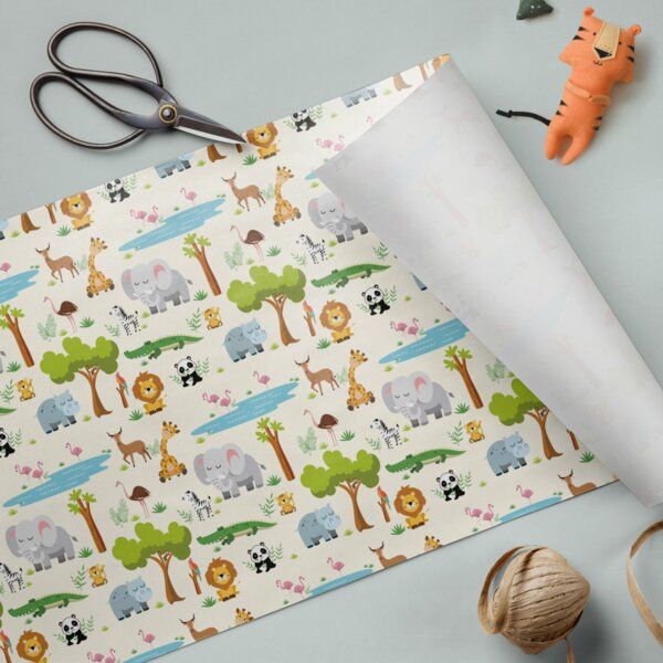 Fines Papeterie Geschenkpapier für Kinder * 3m * auf Rolle * 300x47 cm * verschiedene Motive von Fines Papeterie