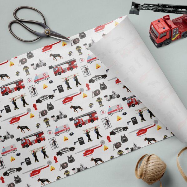 Fines Papeterie Geschenkpapier für Kinder * 3m * auf Rolle * 300x47 cm * verschiedene Motive von Fines Papeterie