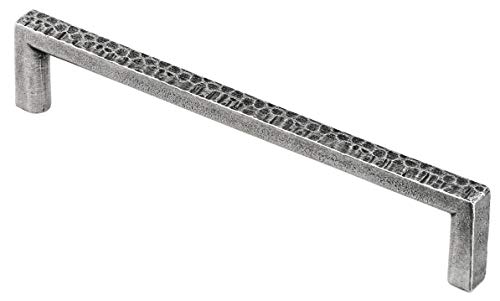 Finesse Design FD590 Lumley Pewter Pull 224MM Griff, Zinnfarben von The Handmade Handle Company