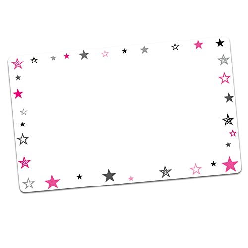 Displayschutz Aufkleber kompatibel mit Küchenmaschine Thermomix TM6 Design Sticker Klebefolie Zubehör Küchengerät wasserfest selbstklebend R183 (02 Sterne Bunt) von Finest Folia