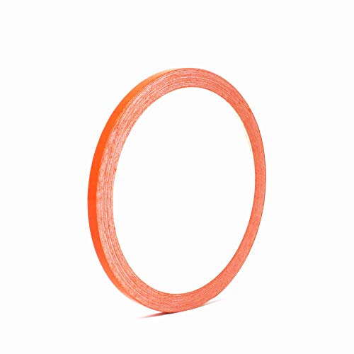Finest Folia 10 Meter (0,79€/Meter) Zierstreifen Auto Motorrad Boot Modellbau Farbauswahl Dekorstreifen Seitenstreifen Klebestreifen (Pastellorange Glanz, 4mm Breite) von Finest Folia