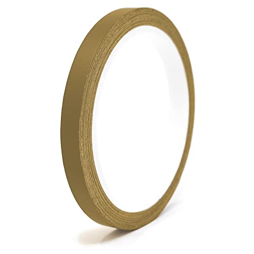 Finest Folia 10 Meter Matt Zierstreifen Auto LKW Motorrad Boot Modellbau Basteln DIY Deko Dekorstreifen Seitenstreifen Klebestreife selbstklebend (Gold matt, 6mm Breite) von Finest Folia