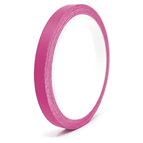 Finest Folia 10 Meter Matt Zierstreifen Auto LKW Motorrad Boot Modellbau Basteln DIY Deko Dekorstreifen Seitenstreifen Klebestreife selbstklebend (Pink matt, 7mm Breite) von Finest Folia
