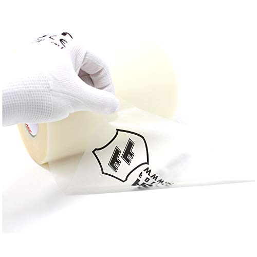 Finest Folia 50 Meter Gronal Ultratape HT Rapid High Track Übertragungsfolie Applicaton Tape Transferfolie Übertragungspapier (Transparent Ultratape HT, 20cm breite) von Finest Folia