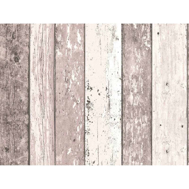 Vliestapete Surfing & Sailing Holz Beige FSC® von AS-Creation