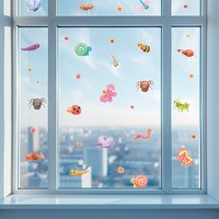 Fensterbilder Insekten 3xdina4 Deko Fensterfolie Aufkleber Wiederverwendbar F. Kinderzimmer Wintergarten Bad Y076-07 Fensterbilder Insekten 3xdina4 Deko Fensterfolie Aufkleber Wiederverwendbar F. Kinderzimmer Wintergarten Bad Y076-07 von FinestFolia