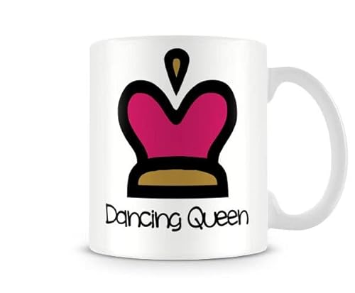 Finger Prints Tasse mit Aufschrift "Dancing Queen", Geschenk für Mädchen von Fingerprints