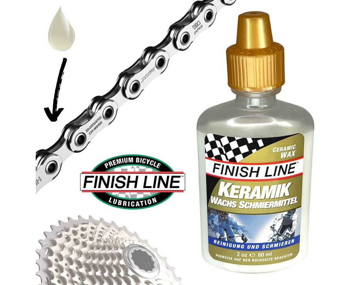 Finish Line Fahrrad-Montageständer Finish Line Keramik Wachs-Schmiermittel 60ml Finish Line Fahrrad-Montageständer Finish Line Keramik Wachs-Schmiermittel 60ml von Finish Line