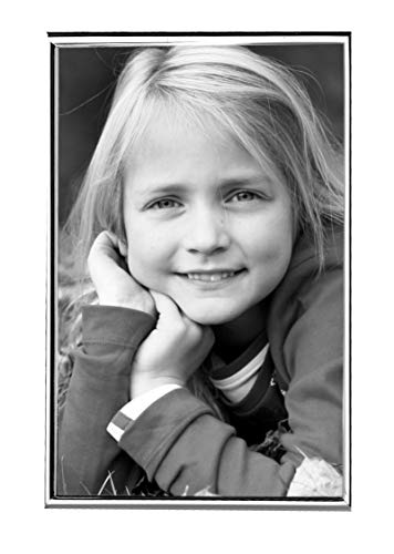 Fink Bilderrahmen für Foto 9x13 cm silber - Hochformat Querformat - Stellen Hängen - versilbert mit Anlaufschutz - Geschenk Ostern - für Kinderfotos Babybilder Hochzeitsfotos, Portraits von Fink