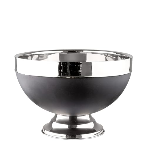 Fink ANDOR/Punchbowl,schwarz,Edelst./D.32cm,H.21,5cm von Fink