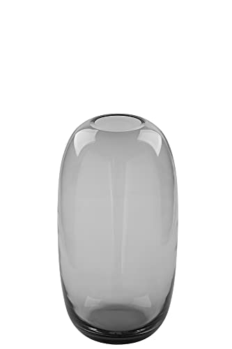 [DL] Brasil/Vase,Glas,grau/H.30cm,D.16,5cm von Fink