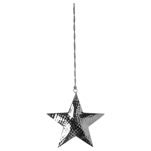 Fink Christbaumschmuck Hänger Stern JELLA (BHT 16.50x16x2.50 cm) BHT 16.50x16x2.50 cm Silber von Fink