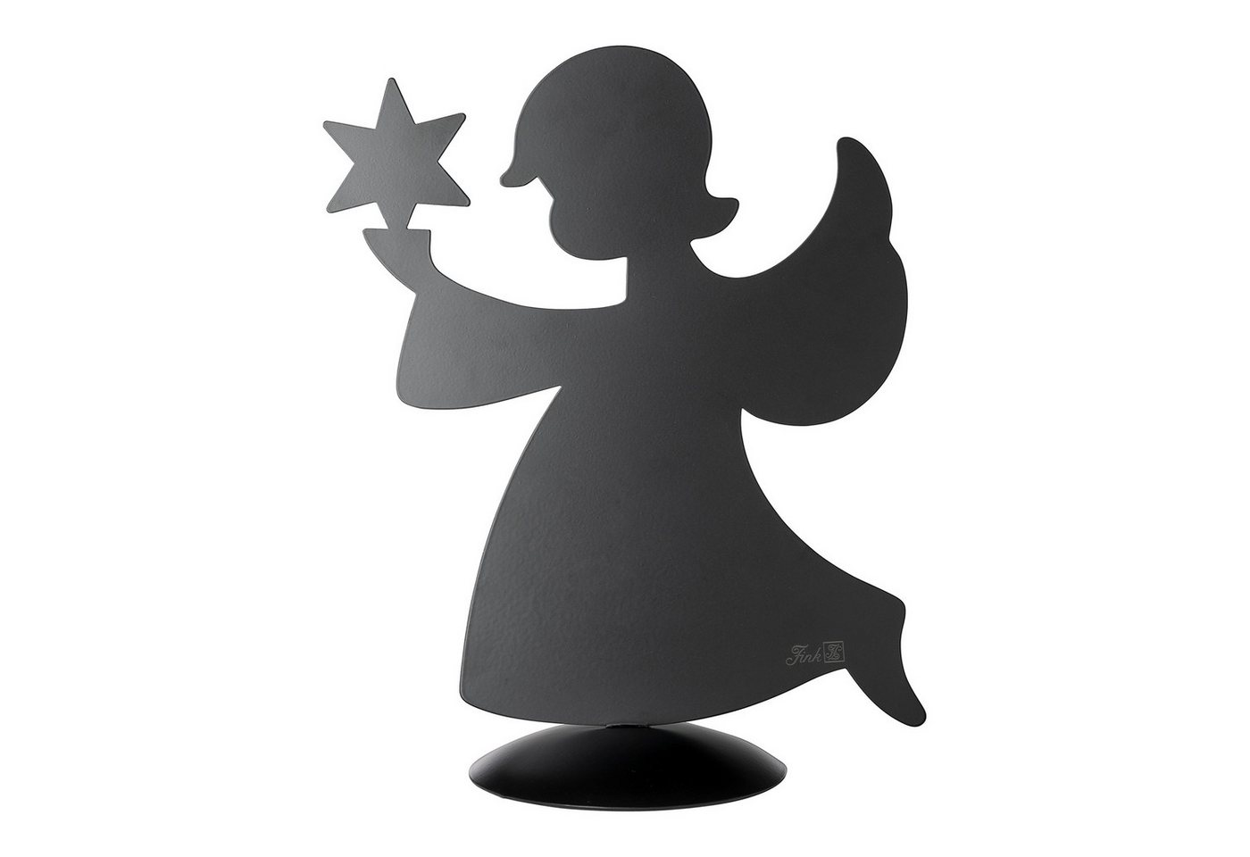 Fink Dekofigur HOLYWORKER Figur - H.20cm - schwarz - Eisen - Wohnaccessoire - Deko (Figur - Schmuckfiguren), Dekofiguren Set - Stilvolle Figuren & Dekoobjekt für Ihr Zuhause von Fink