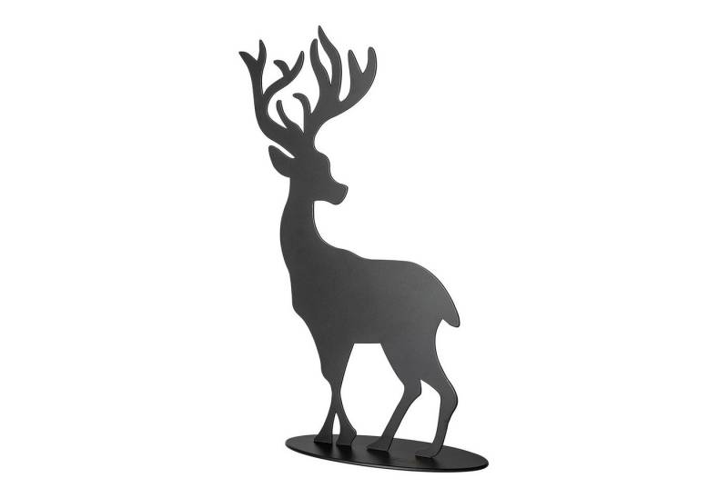 Fink Dekofigur JASPER Figur - H.30cm - schwarz - Eisen - Wohnaccessoire - Wohnzimmer (Figur - Schmuckfiguren), Dekofiguren Set - Stilvolle Figuren & Dekoobjekt für Ihr Zuhause von Fink