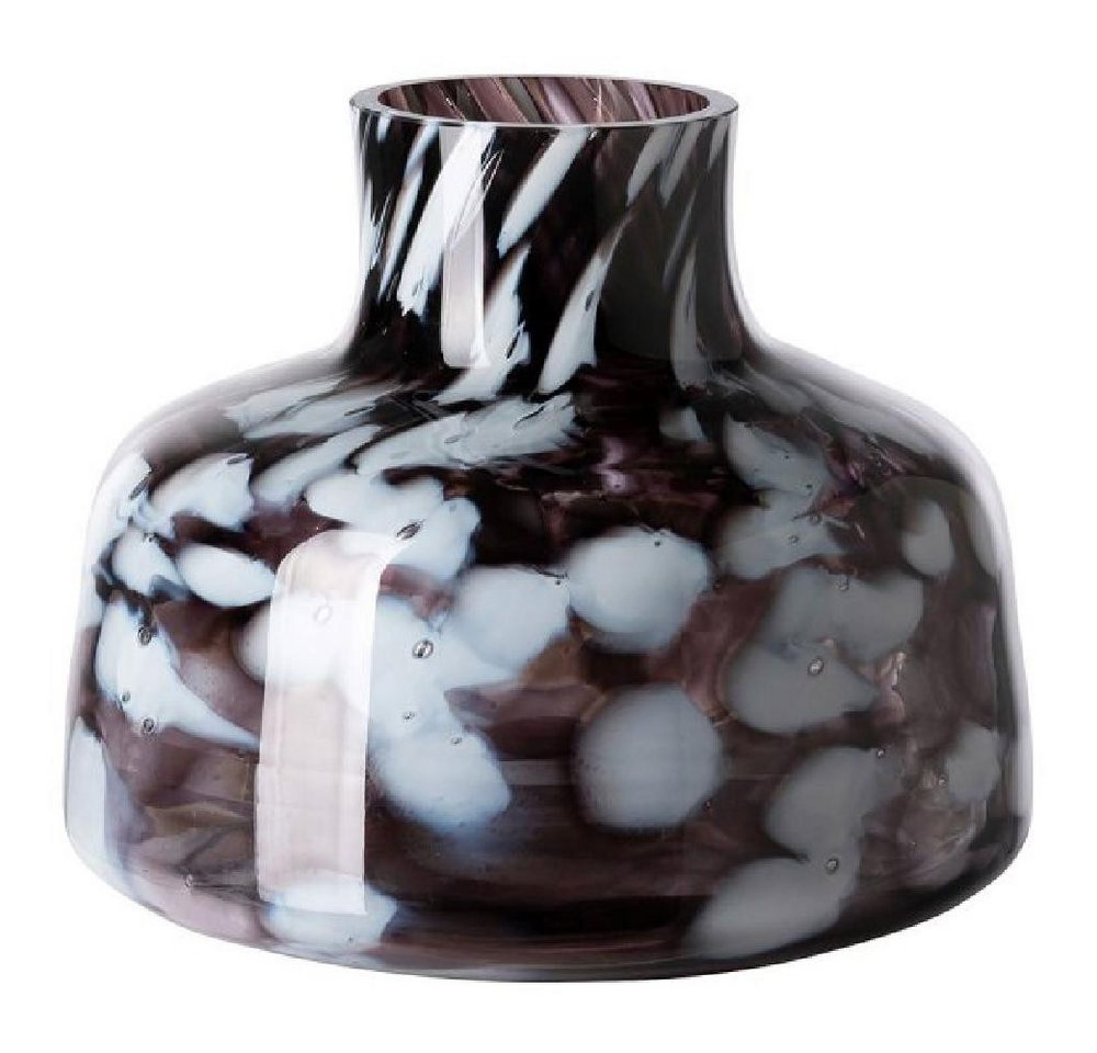 Fink Dekovase Vase Gosy Glas Braun Weiß (18cm) von Fink
