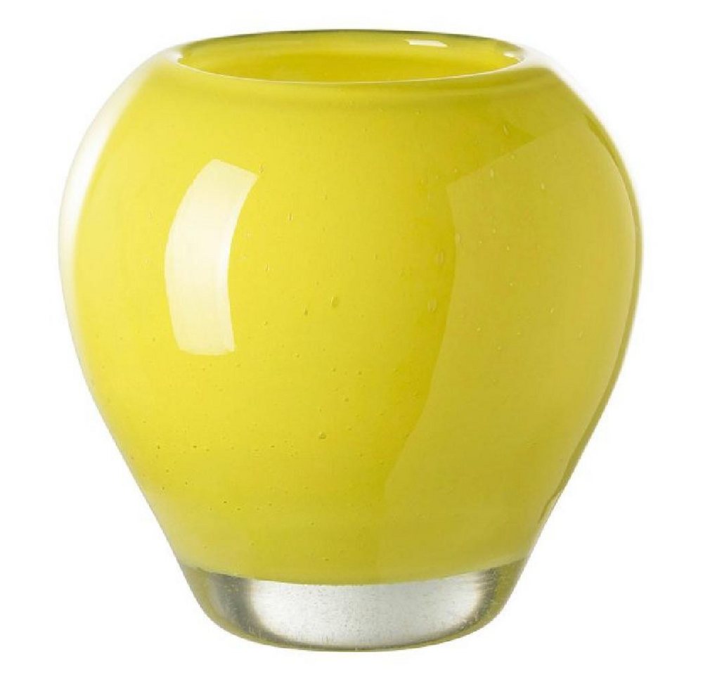 Fink Dekovase Vase Lesly Glas Gelb Fink Dekovase Vase Lesly Glas Gelb von Fink