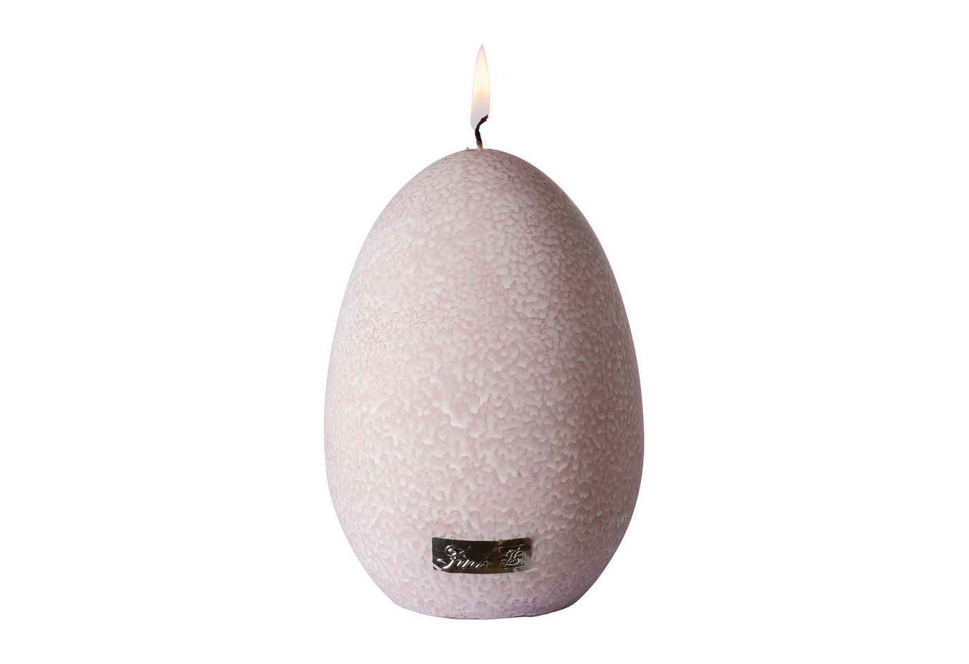 Fink Formkerze CANDLE Kerze - rose-weiß - Paraffin - H. 14cm x B. 10cm x Ø10cm (1x Kerze, 1-tlg., Stabkerzen - Stumpenkerzen), Wachskerze Dochtkerze Tischkerze - Elegante Kerzen für jeden Anlass von Fink