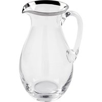 Fink Karaffe "PLATINUM, Glaskrug, Höhe ca. 25 cm", (1 tlg.) von Fink