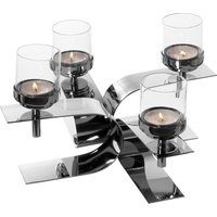 Fink Kerzenhalter "PASSIONA, Adventsleuchter", (1 St.), Teelichthalter mit Glaseinsatz, 4-flammig von Fink