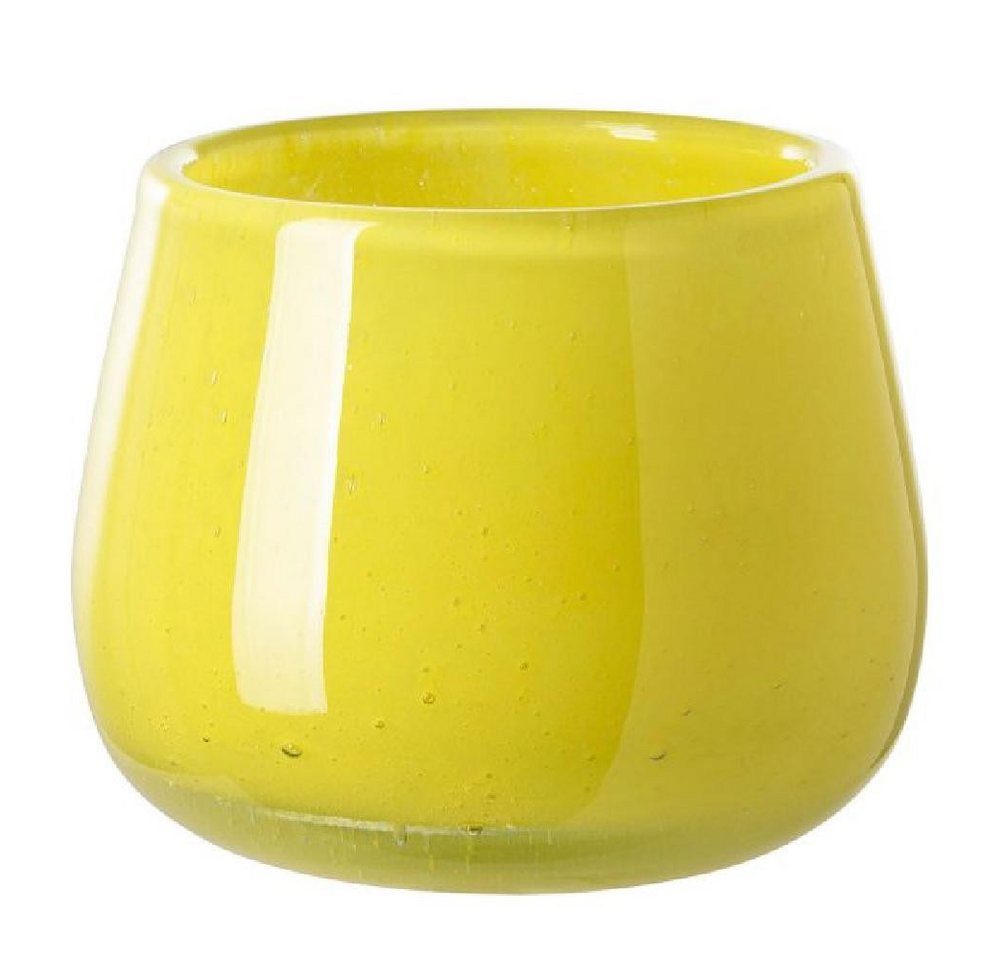 Fink Kerzenhalter Vase oder Windlicht Marly Glas Gelb Fink Kerzenhalter Vase oder Windlicht Marly Glas Gelb von Fink