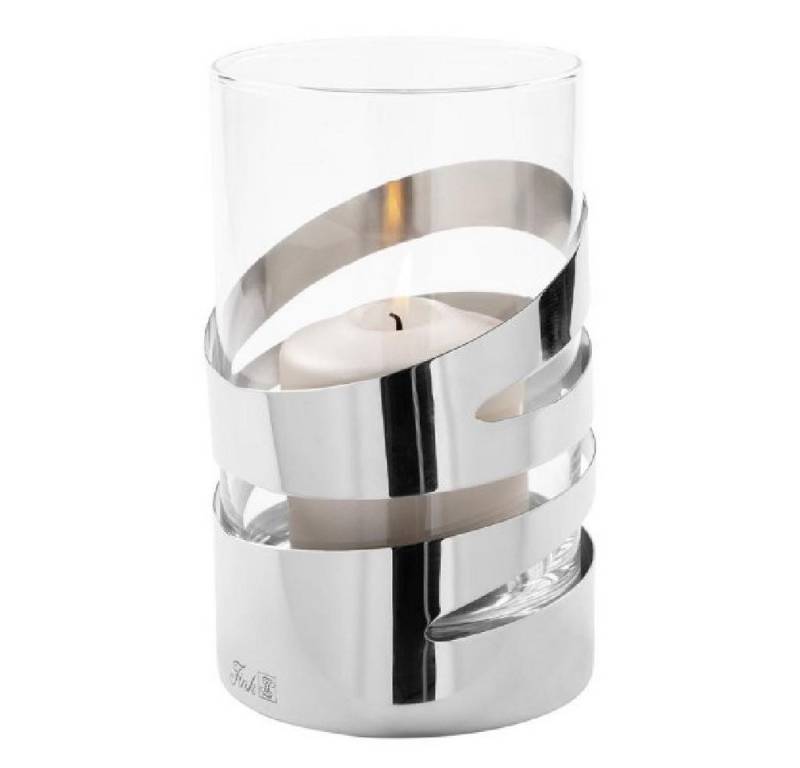 Fink Kerzenhalter Windlicht Jazz mit Glasaufsatz (16,5cm) von Fink