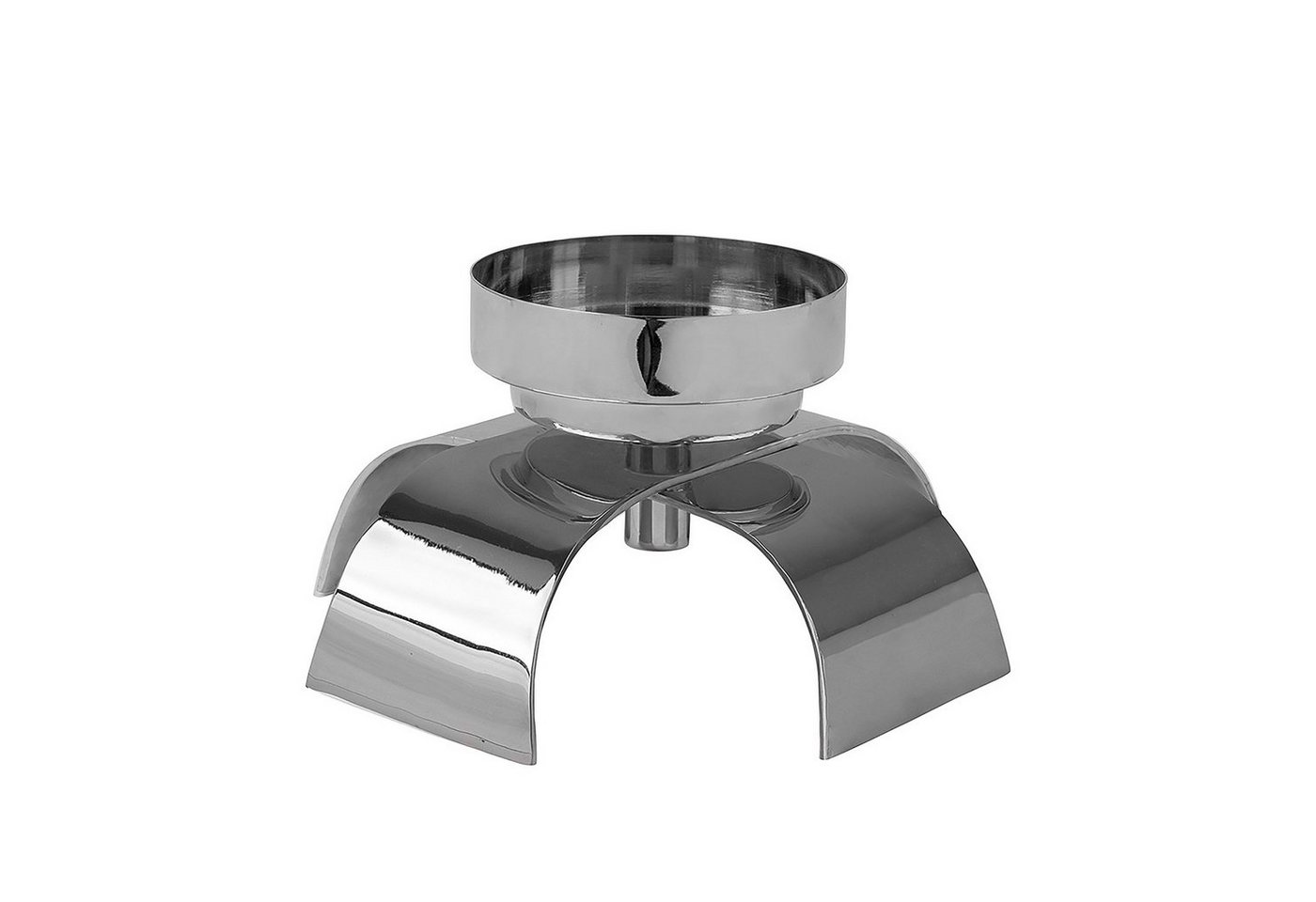 Fink Kerzenleuchter AARON Leuchter - H. 12,5cm x D. 22,5cm - silber - Aluminium (1 St., Kandelaber - Armleuchter), Moderner Kerzenständer: Stilvoller Kerzenhalter & Lichterhalter Fink Kerzenleuchter AARON Leuchter - H. 12,5cm x D. 22,5cm - silber - Aluminium (1 St., Kandelaber - Armleuchter), Moderner Kerzenständer: Stilvoller Kerzenhalter & Lichterhalter von Fink