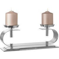 Fink Kerzenleuchter "TWINSON" Stumpenkerzenhalter, 2-flammig, vernickelt Fink Kerzenleuchter "TWINSON" Stumpenkerzenhalter, 2-flammig, vernickelt von Fink