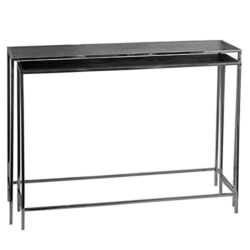 Fink - Konsole - Konsolentisch - Maurice - 2er Set - Super schmale Konsole - Maße (LxBxH): 102 x 27 x 77 cm von Fink