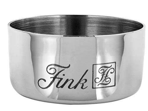 Fink LIVING Teelichthalter Sets 4tlg. Edelstahl Größe: Höhe: 2cm, Durchmesser: 4cm, 158617, Silber, 2 x 4 cm von Fink