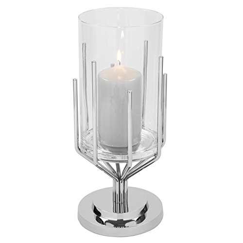 Fink - Luxor - Windlicht, Kerzenleuchter - Höhe: 33 cm - mit Glaszylinder von Fink