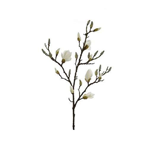 Fink - MAGNOLIENZWEIG - Kunstblume - Kunstfasern - Weiss - H.101cm von Fink