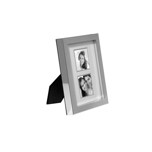 Fink Niklas/Rahmen,f.2 Fotos,versilbert,AS,/8x8cm von Fink