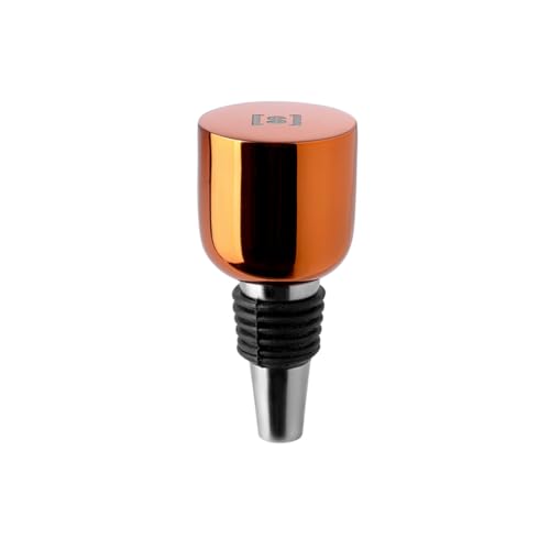 Fink ON TOP, Flaschenstopfen, lackiert, glänzend, orange, L. 4 cm, B. 4 cm, H. 9 cm von Fink