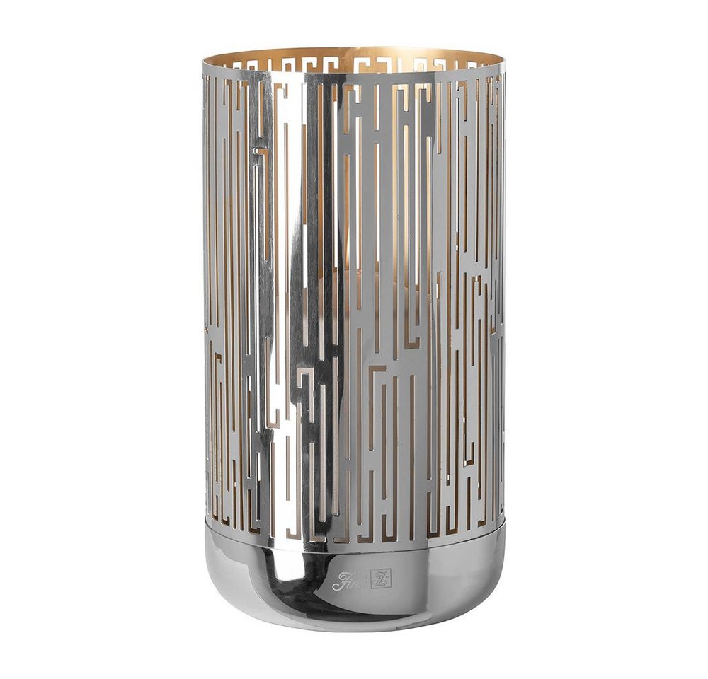 Fink Tafelkerze Fink Windlicht BRIANO DH 13x24 cm silber Teelichthalter Windlichtglas Fink Tafelkerze Fink Windlicht BRIANO DH 13x24 cm silber Teelichthalter Windlichtglas von Fink