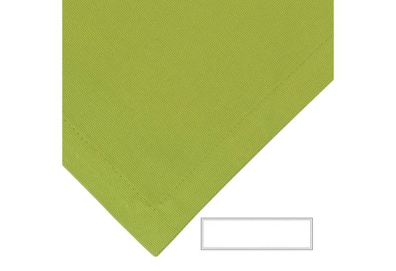 Fink Tischläufer Tischläufer Bente - grün - 100% Baumwolle - B.40cm x T.40cm, Tischdeko von Fink
