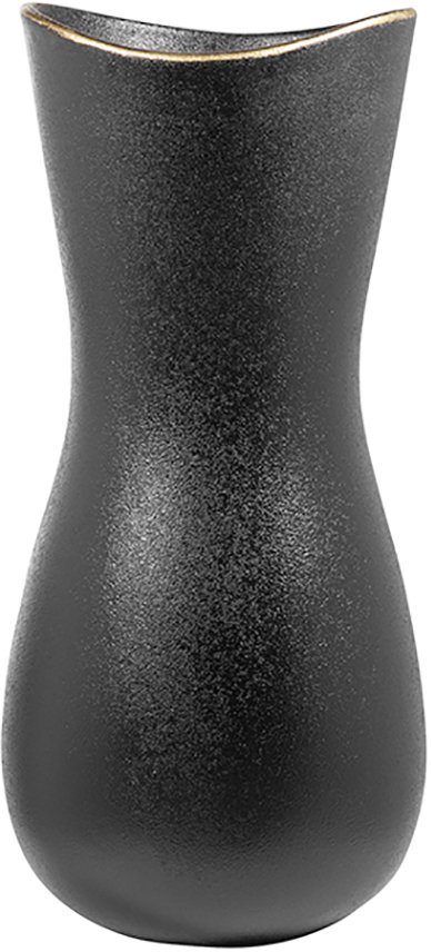 Fink Tischvase Opera (1 St), Handbemalter goldener Rand von Fink