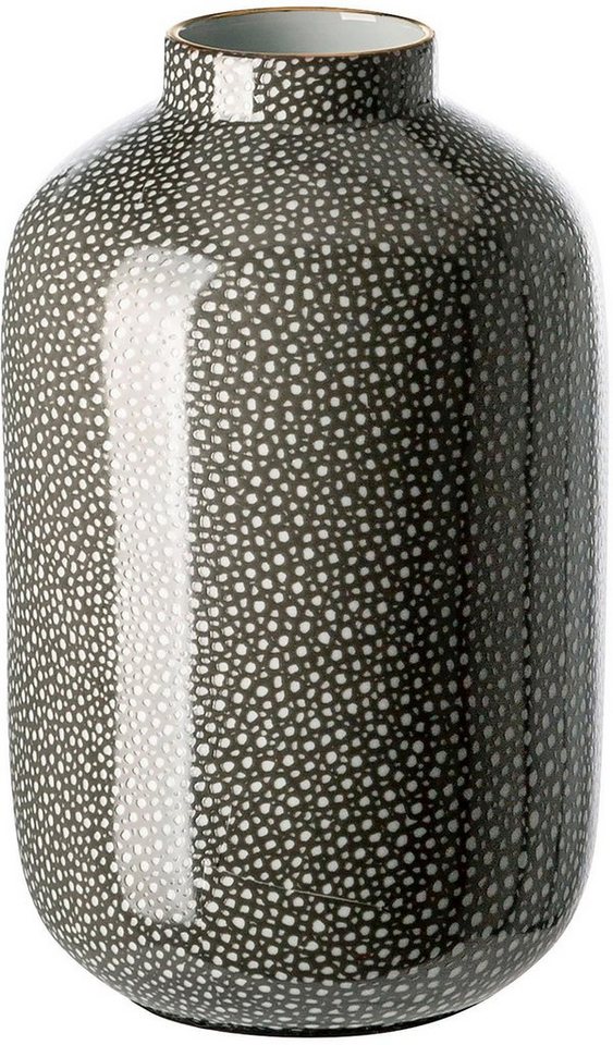 Fink Tischvase ROY (1 St), Handarbeit, mit handbemaltem goldfarbenen Rand von Fink