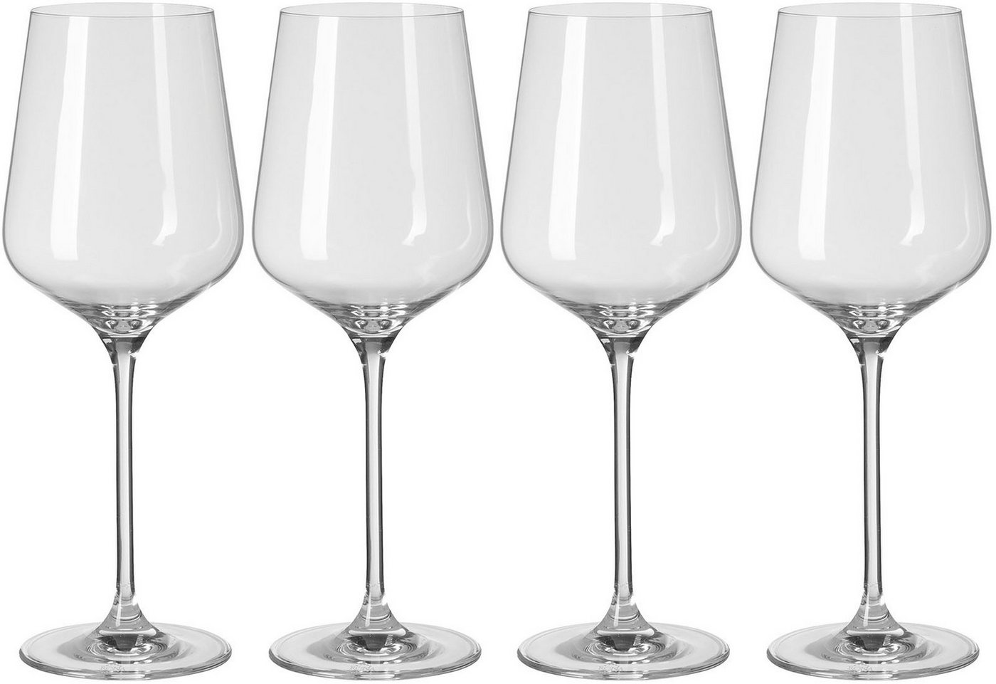 Fink Weinglas PREMIO, Glas, Rotweinglas, 4er Set, transparent von Fink