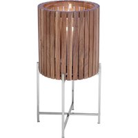 Fink Windlicht "BERKLEY", mit Akazienholz von Fink