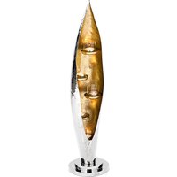 Fink Windlicht "CAVA, mit feiner Hammerschlagstruktur", (1 St.), aus Aluminium und Glas, 5-flammig, Höhe ca. 70 cm von Fink