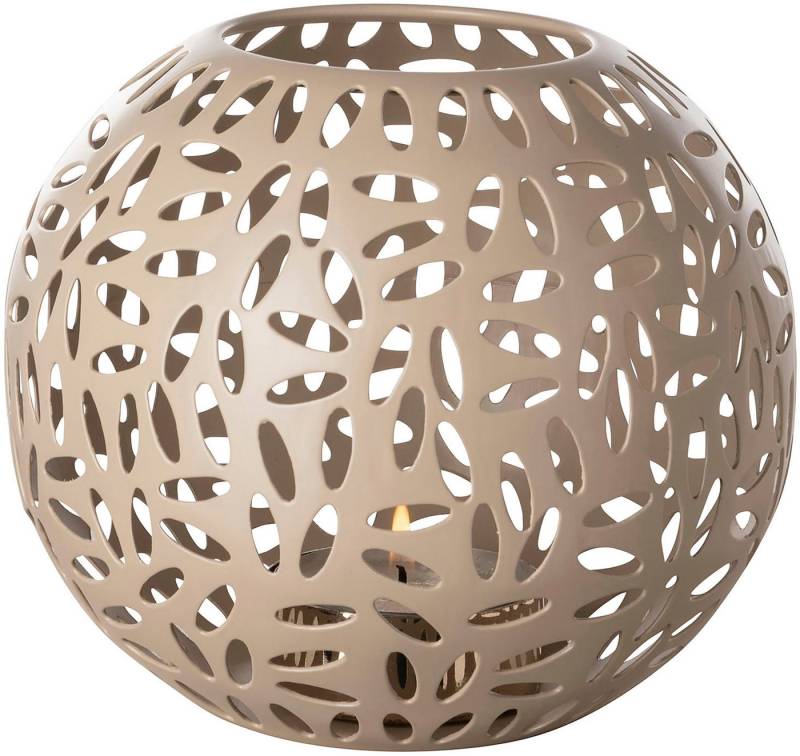 Fink Windlicht DARIA (1 St), Kerzenhalter aus Eisen, pulverbeschichtet, mit Cut-Outs von Fink