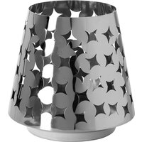 Fink Windlicht "Kerzenhalter LUMA", (1 St.), aus Edelstahl, mit ausgestanzten Cut-Outs von Fink