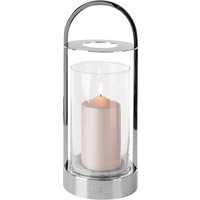 Fink Windlicht "LAKIS", (1 St.), Laterne mit Glas, aus Edelstahl, Höhe ca. 38 cm, Outdoorgeeignet von Fink