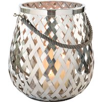 Fink Windlicht "OTIS", (1 St.), Laterne aus Edelstahl und Glas, Höhe ca. 45 cm von Fink