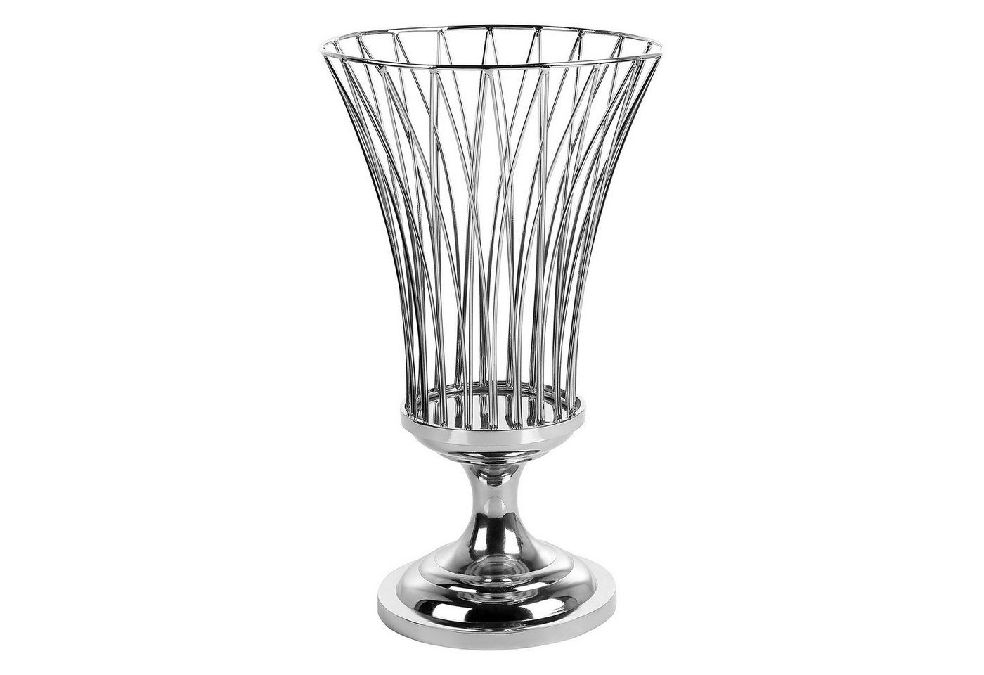 Fink Windlicht ALLEGRA Windlicht - H.43cm x D.25cm - silber - Edelstahl - Wohnzimmer (1 St., Kerzenleuchter - Windlichthalter), Eleganter Kerzenhalter Leuchter - Deko für Innenräume Fink Windlicht ALLEGRA Windlicht - H.43cm x D.25cm - silber - Edelstahl - Wohnzimmer (1 St., Kerzenleuchter - Windlichthalter), Eleganter Kerzenhalter Leuchter - Deko für Innenräume von Fink